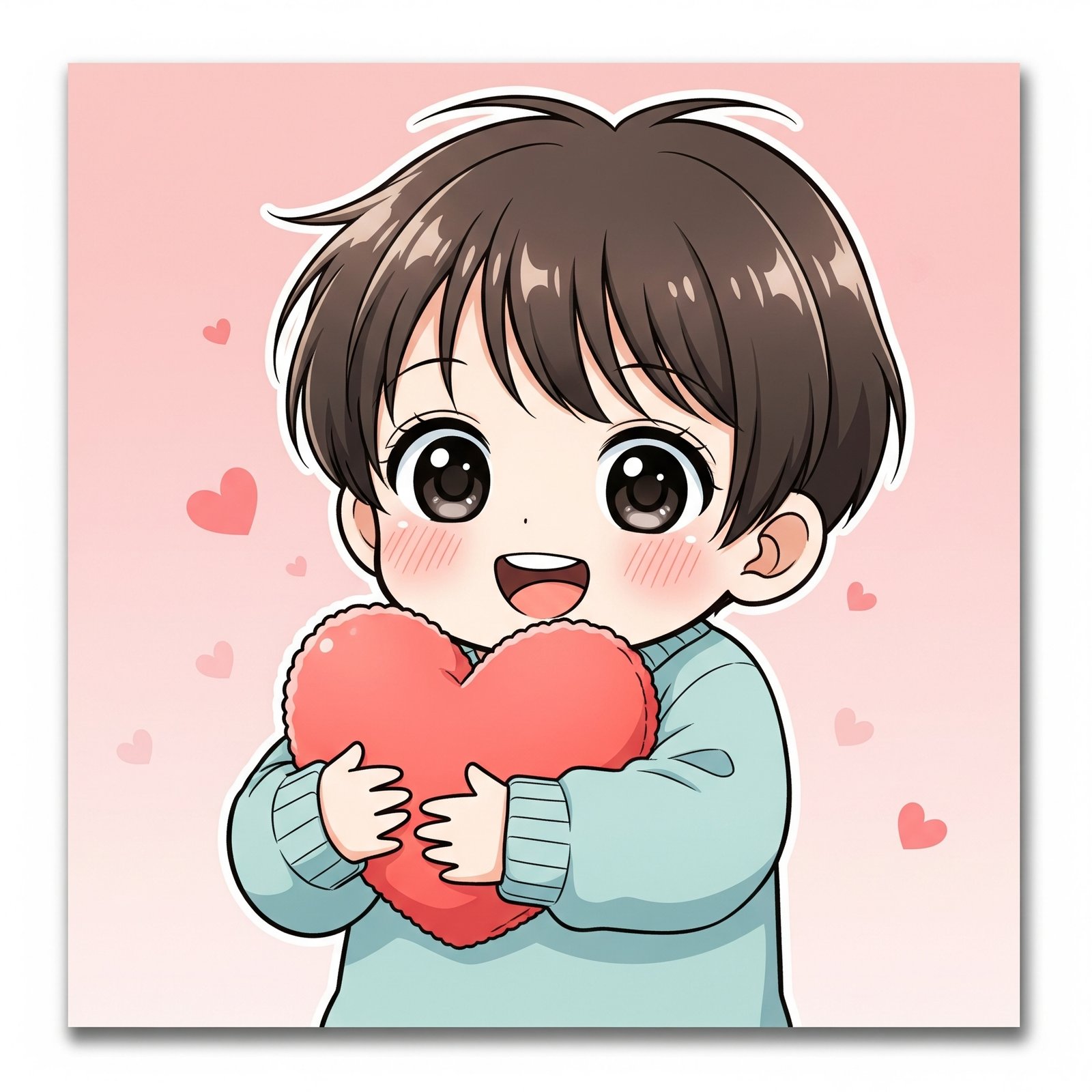 Carta de emoção: Amor